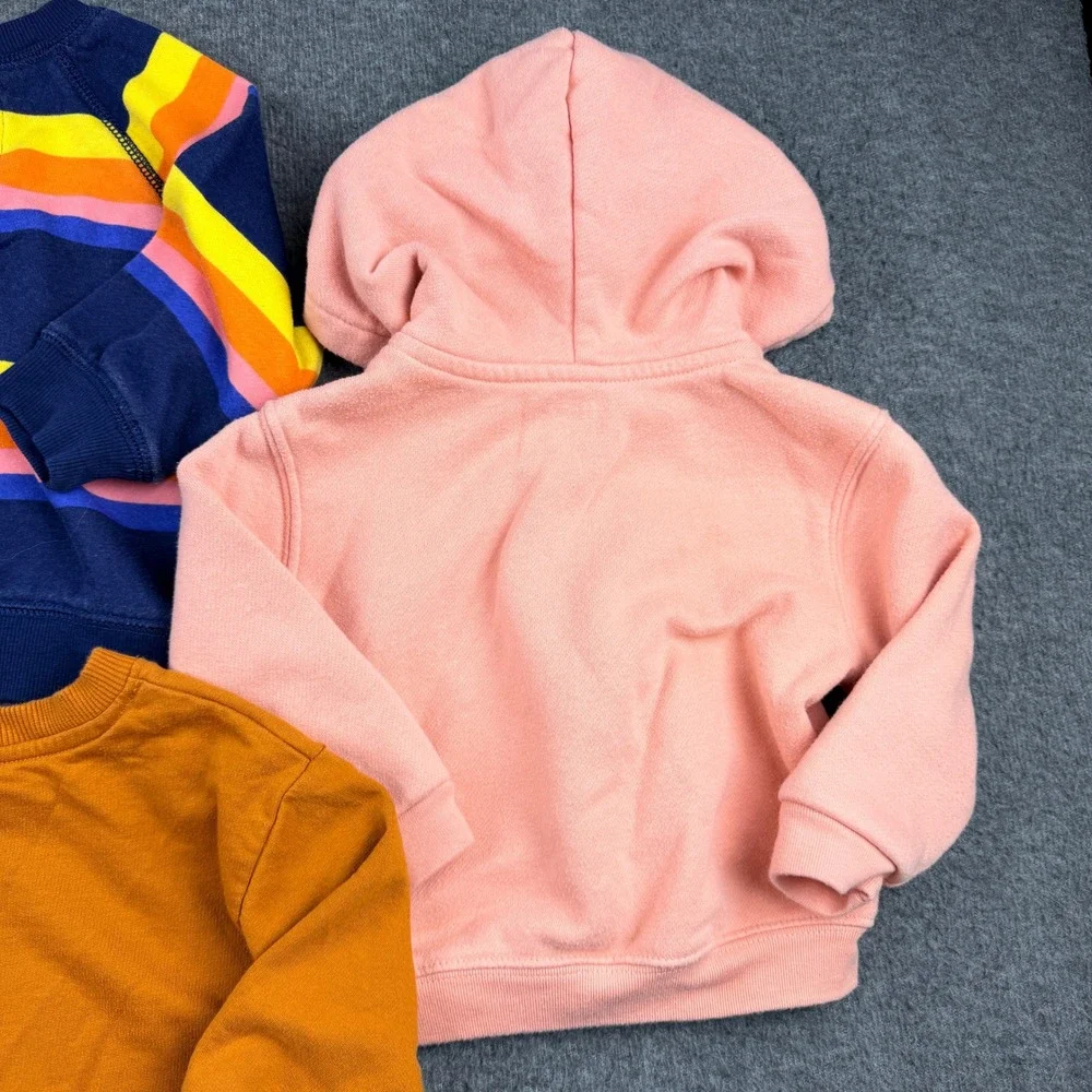 Toddler Girls 5pc Bundle Gymboree Old Navy Cat & Jack 12M 18M 24M 2T Tops Hoodie